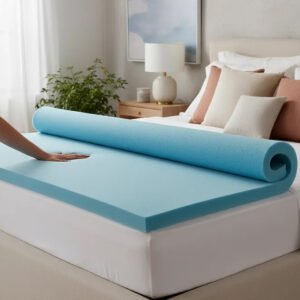 Sobrecolchón Topper Viscoelástica y Gel - MemoryGel Doble 140x190