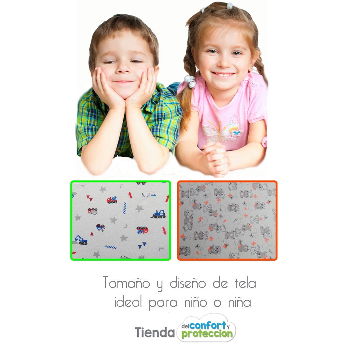Almohada Memory Foam Infantil (Niño)