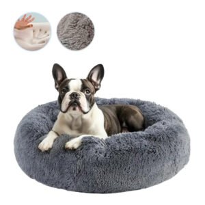Cama para mascota Memory Foam Particulado Antiestrés - Redonda