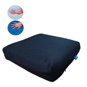 Cojin Para Coxis En Gel Malla Y Memory Foam Microperlas Gel