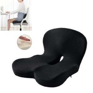 Cojin Ergonómico Coxis con Espaldar Lumbar en Memory Foam